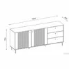 Comodă Large Tiramisu KOM2D3S – 2 Uși și 3 Sertare picture - 6