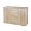 Comoda Lima km 4 116x40x82 cm Sonoma picture - 1