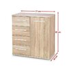Comoda Lima km-2 77x40x82 cm Somona picture - 2