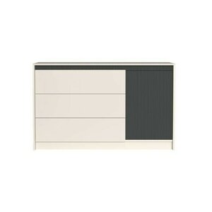 Comoda Monaco 136x84x46 cm  Casmir/Gri