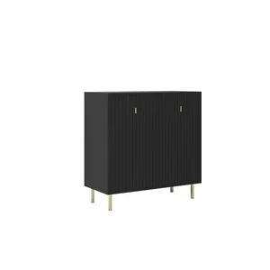 Comodă PIANO 2D, design minimalist cu 2 uși