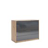 Comoda Raymond Stejar-Gri  85x110x45 cm picture - 1