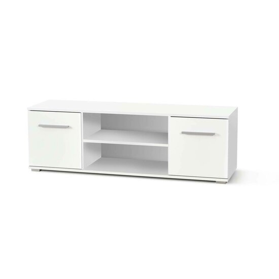 Comoda RTV 1  Lima 137x40x44 cm Alb picture - 1