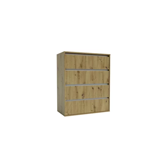 Comodă cu sertare Idea Artisan, 5 sertare spațioase, structură PAL melaminat + MDF, 100x80x42 cm, personalizabil picture - 2