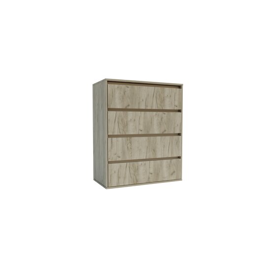 Comodă cu sertare Idea Artisan, 5 sertare spațioase, structură PAL melaminat + MDF, 100x80x42 cm, personalizabil picture - 4