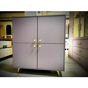 Comodă Siena D4, multiple compartimente, PAL melaminat, 100x41x112 cm,