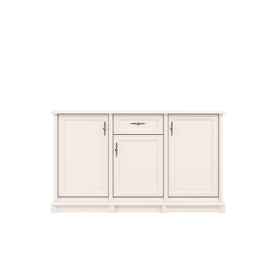 Comodă Sonata 3D/1S, stil clasic, spațiu depozitare mare, cadru MDF + PAL laminat, design elegant, 153x45x90.5 cm picture - 2