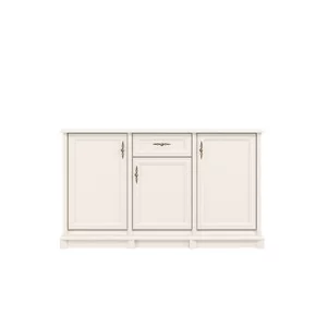 Comodă Sonata New Cashmir 3D/1S, stil clasic, spațiu depozitare mare, cadru MDF + PAL laminat, design elegant, 153x45x90.5 cm