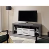 Comodă TV City - gri - 200x60x43 cm, design contemporan, PAL melaminat, spațiu generos picture - 1