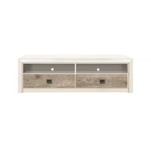 Comodă TV Koen II RTV2S Modernă, PAL Laminat, 150x56.5x44.5 cm, Pin Arizona și Stejar Nava