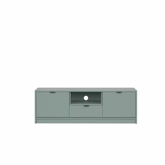 Comodă TV NEPON RTV2D1K, Suport Multimedia 130 cm cu Nișă Centrală picture - 6