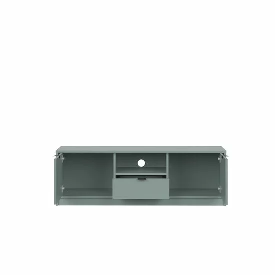 Comodă TV NEPON RTV2D1K, Suport Multimedia 130 cm cu Nișă Centrală picture - 8