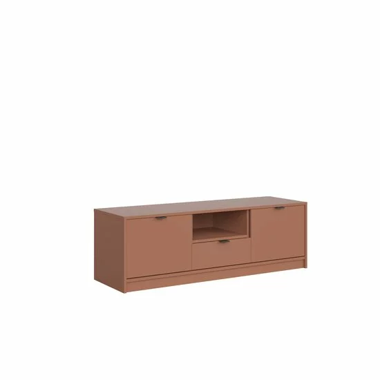 Comodă TV NEPON RTV2D1K, Suport Multimedia 130 cm cu Nișă Centrală picture - 9