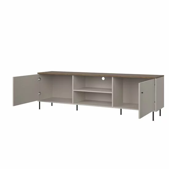 Comodă TV Tiramisu RTV2D – 2 Uși și Nișă Media, 153 cm picture - 4
