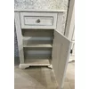 Comodă White 1D1S, sertar și spațiu depozitare cu ușă, MDF și PAL melaminat, mânere metalice, design compact și elegant picture - 3