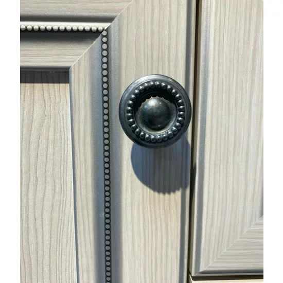Comodă White 3D1S, 3 uși și 1 sertar, MDF frezat și PAL melaminat, 160x45x93 cm, frasin alb și pin argintiu picture - 5