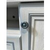 Comoda White RTV 1.61/0.53/44.5 cm Alb Frasin/ Argintiu Pin picture - 6
