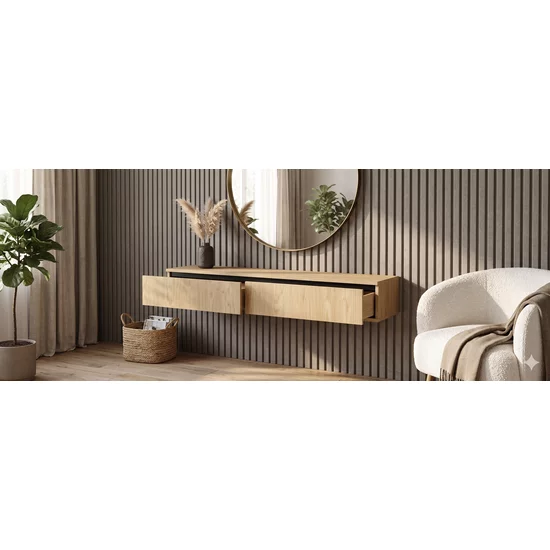 Console Perete Consola de perete Deco KN 2S - 18 / 101 / 35 cm - Mobila Casa
