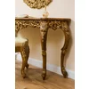 Consolă Vicky, design clasic cu detalii sculptate manual, lemn masiv și MDF, 130x42x79 cm, culoare personalizabilă picture - 2