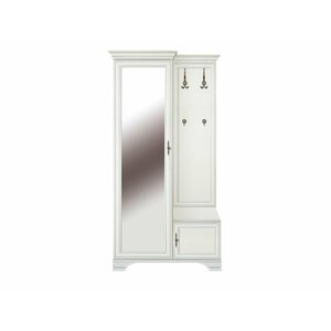 Cuier Idento Cu Oglinda 110 P/L 115,5/44/210 h cm Alb Alpin