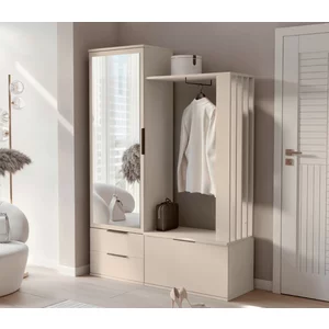 Cuier Lagos,cashmere - 140x40x200 cm, design modern, PAL melaminat