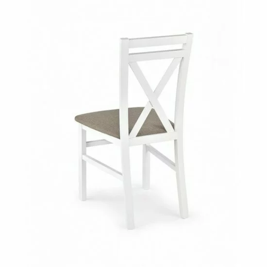 Scaun Dariusz, lemn masiv fag, 45x43x90 cm, alb / Inari 23 picture - 2