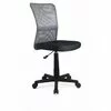 Scaun Dingo, design modern cu spătar curbat, structură metalică, 41x56x86 cm, gri/negru picture - 1
