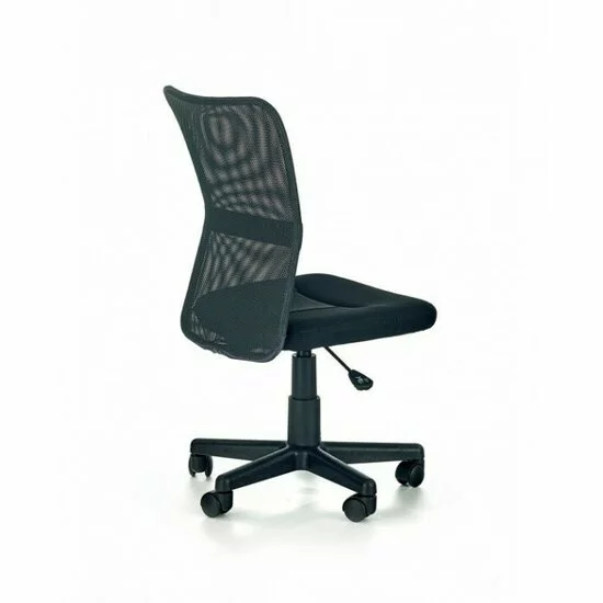 Scaun Dingo, design modern cu spătar curbat, structură metalică, 41x56x86 cm, gri/negru picture - 4