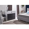Dormitor Cristal, alb-grafit- pat160x200 cm  modern, PAL picture - 6
