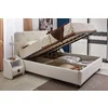 Dormitor Cristal, alb-grafit- pat160x200 cm  modern, PAL picture - 2