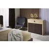 Dormitor Cristal - bej - pat 160x200 cm, modern, PAL picture - 4