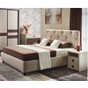 Dormitor Cristal - bej - pat 160x200 cm, modern, PAL picture - 1