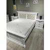 Dormitor Diana complet, design clasic, material lemn masiv și MDF, set mobilier elegant, alb picture - 2