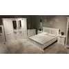 Dormitor Diana complet, design clasic, material lemn masiv și MDF, set mobilier elegant, alb picture - 1