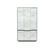 Set Dormitor Geneva Modular, PAL Laminat, 160x200 cm, Gri Grafit și Stejar Craft Alb picture - 3