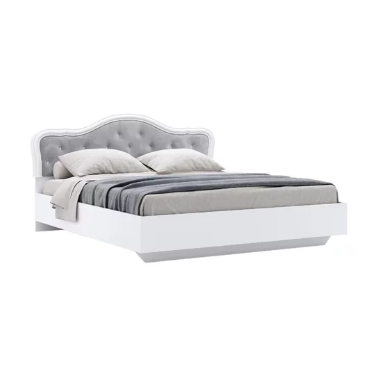 Dormitor Luiza, Set Mobilier, Design Clasic, PAL Melaminat, 160x200 cm, Alb picture - 9