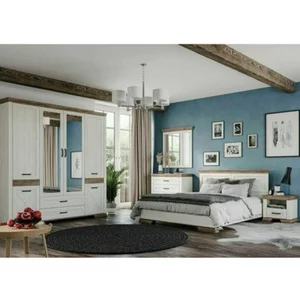 Dormitor Marsel 2 Alb Frasin