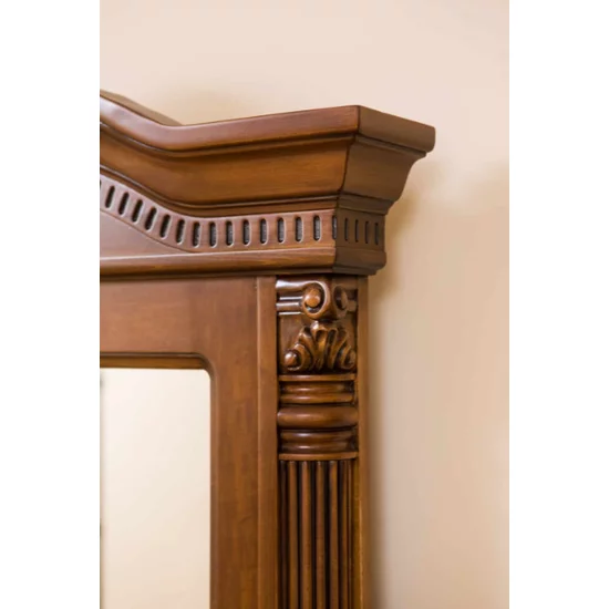 Set dormitor Sonia I, mobilier modular premium + finisaje naturale, lemn masiv fag + MDF furniruit, dimensiuni variabile, nuc picture - 6