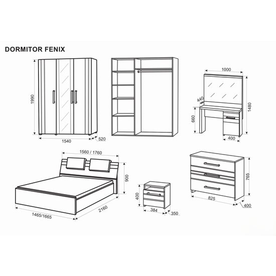 Dormitor Fenix Nuc picture - 4