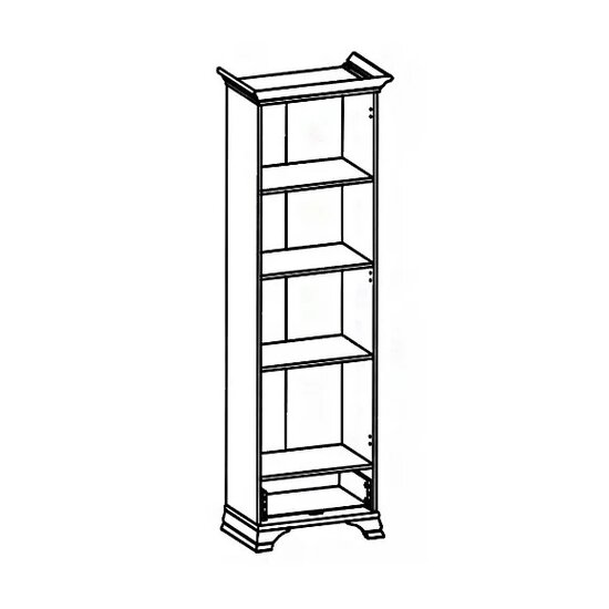 Dulap Idento REG1D1S 69,5/43/210 h cm picture - 2