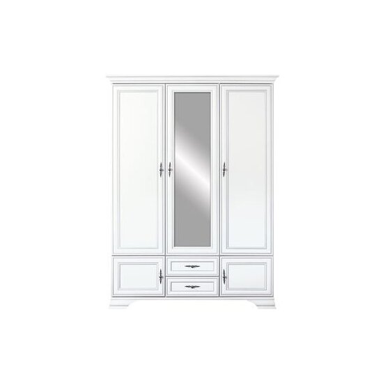 Dulap Idento SZF5D2S 159x61x225 cm Alb picture - 1