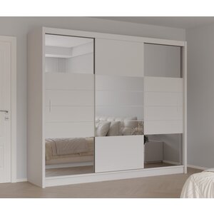 Dulap Aruba 2, design rafinat, structură durabilă, compartimentare optimizată, feronerie premium, 250x65x210 cm, casmir