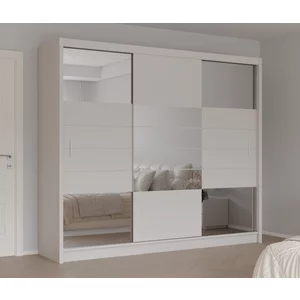 Dulap Aruba 2, design rafinat, structură durabilă, compartimentare optimizată, feronerie premium, 250x65x210 cm, casmir