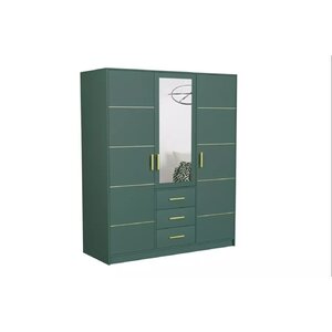 Dulap Bali 2 D3 147x58x200 cm Verde