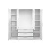 Dulap Bali D4 Lux 196x58x200 cm Alb picture - 2
