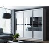 Dulap  Batumi Cu Oglinda 250x61x215 cm Alb picture - 1