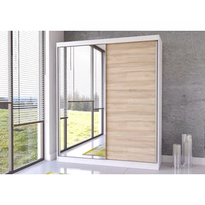Dulap Bella 03 - 183x218x61 cm, culori personalizabile, material PAL
