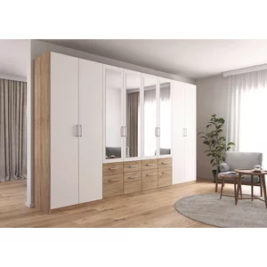 Dulap Bingen -360X229X54 cm, dimensiuni variate, design modern, spatiu generos si culori personalizabile