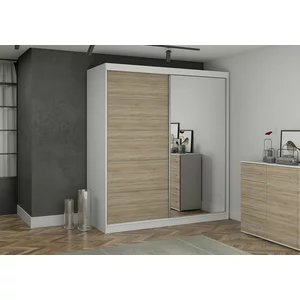 Dulap Bono 05 - 160x195x61 cm, culori personalizabile, material PAL