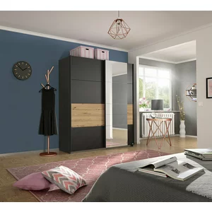 Dulap Boston Extra - 181X210X62 cm, dimensiuni variate, design modern, spatiu generos si culori personalizabile